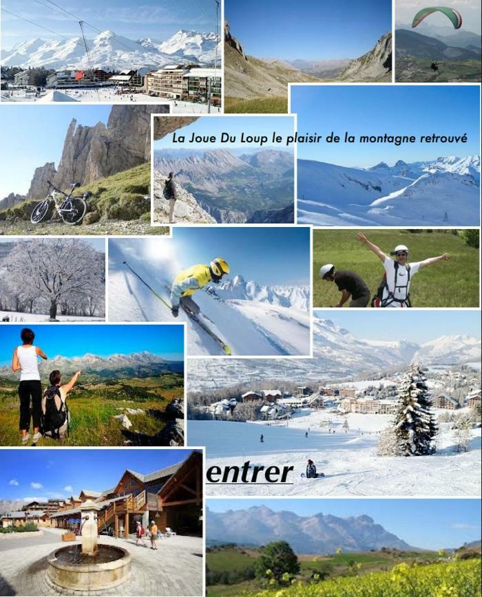 Studio Yomeo - La Joue Du Loup - Pied Des Pistes - 30M2 1 A 5 Personnes 拉茹杜罗普 外观 照片